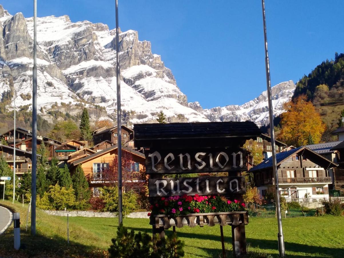 B&B Chalet Rustica Inden, Leukerbad Dış mekan fotoğraf
