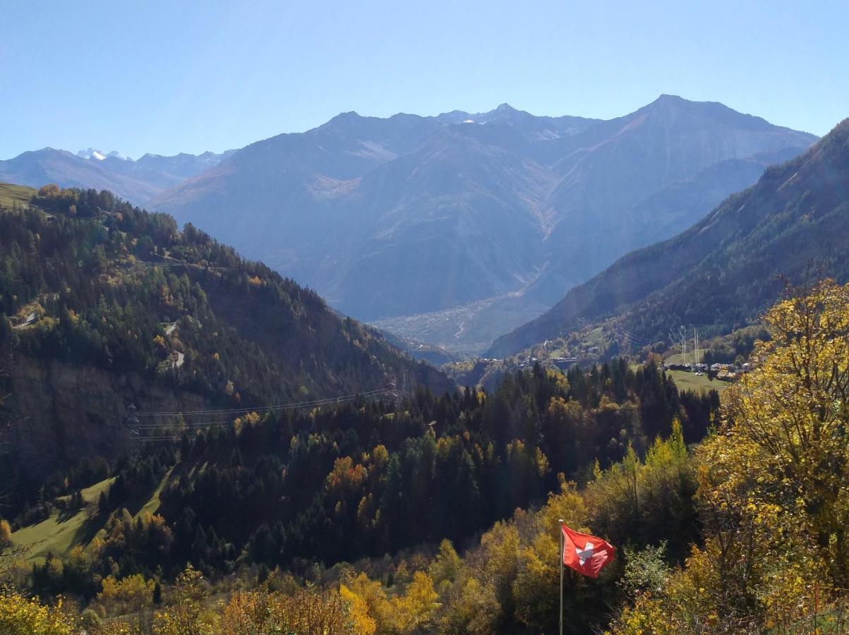 B&B Chalet Rustica Inden, Leukerbad Dış mekan fotoğraf