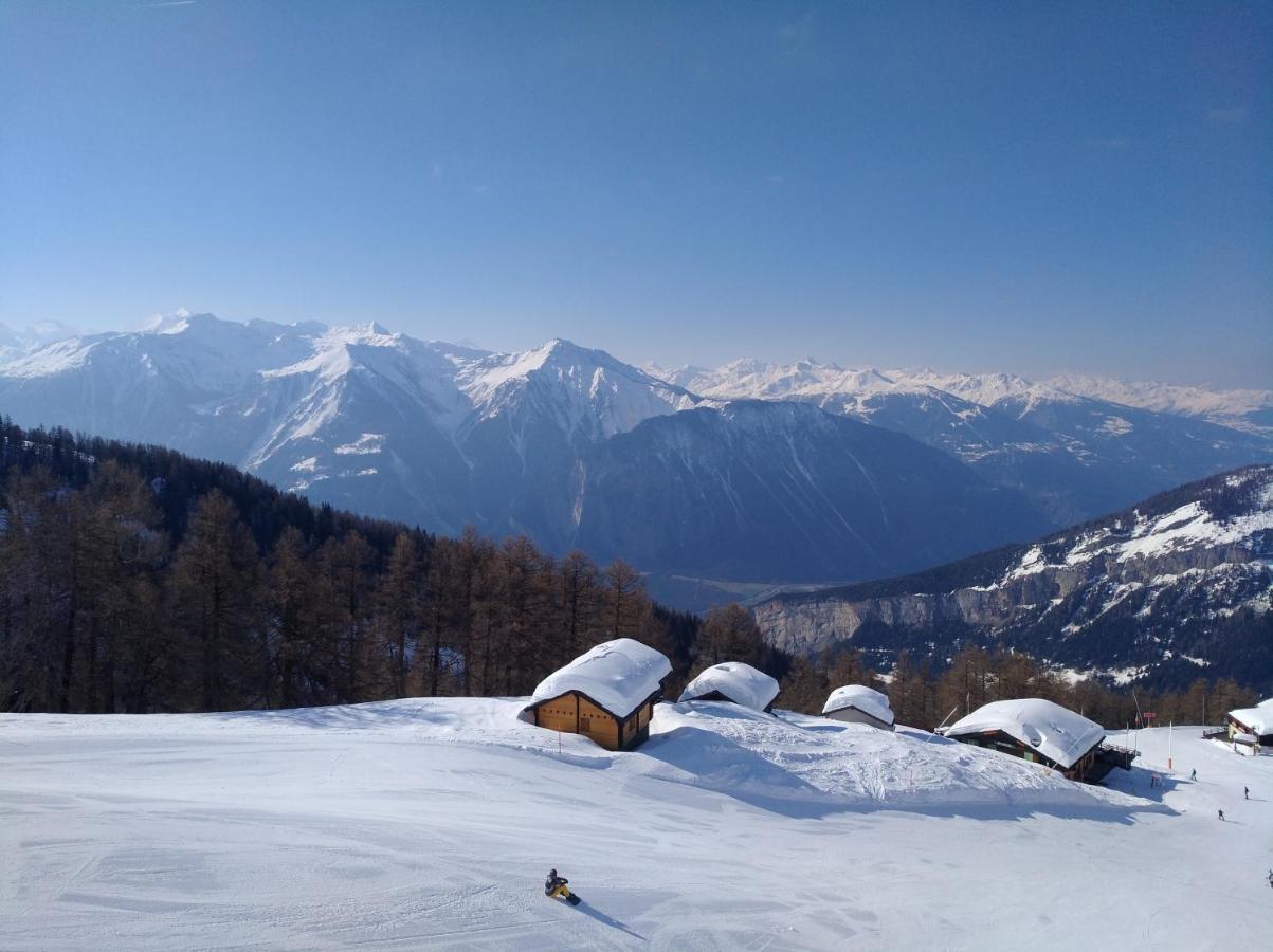 B&B Chalet Rustica Inden, Leukerbad Dış mekan fotoğraf