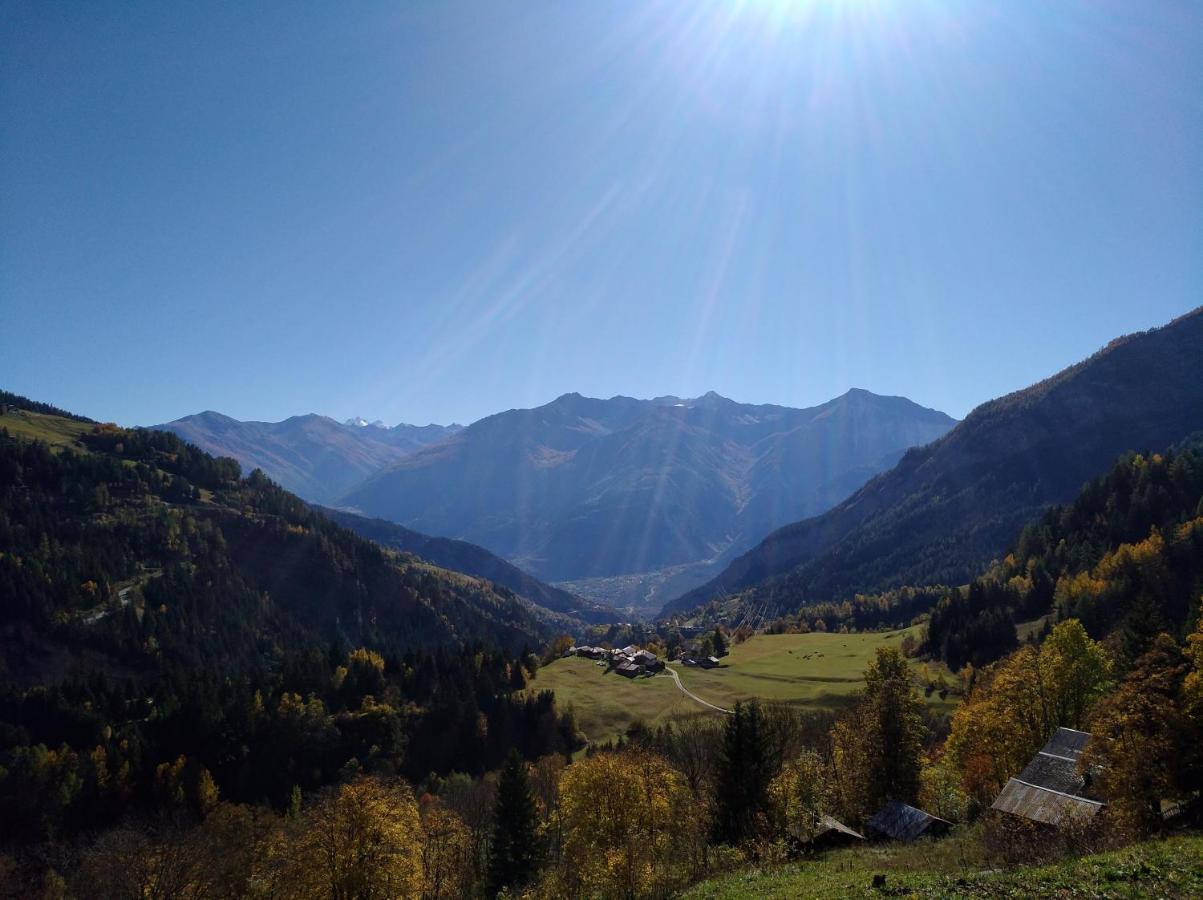 B&B Chalet Rustica Inden, Leukerbad Dış mekan fotoğraf