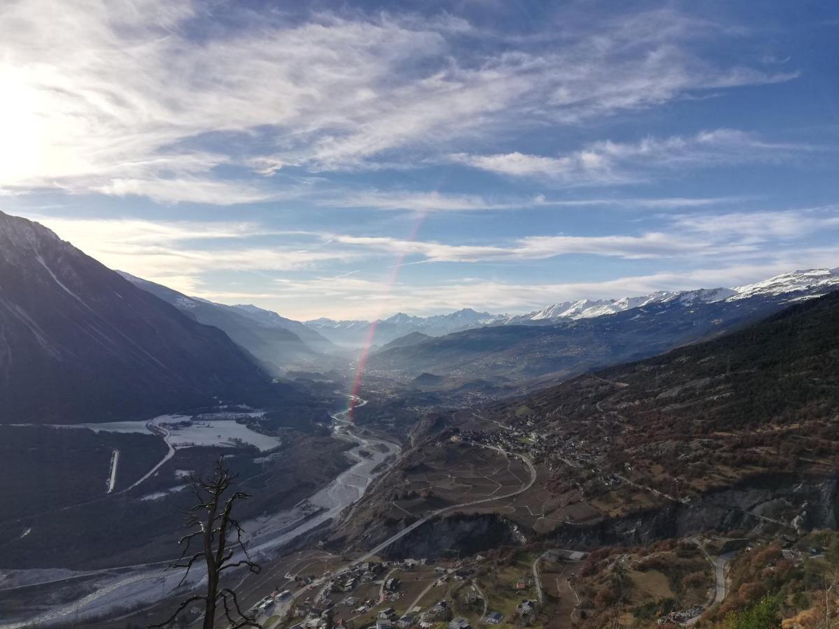 B&B Chalet Rustica Inden, Leukerbad Dış mekan fotoğraf