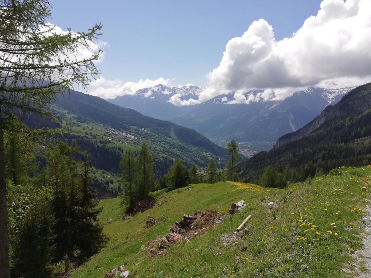 B&B Chalet Rustica Inden, Leukerbad Dış mekan fotoğraf