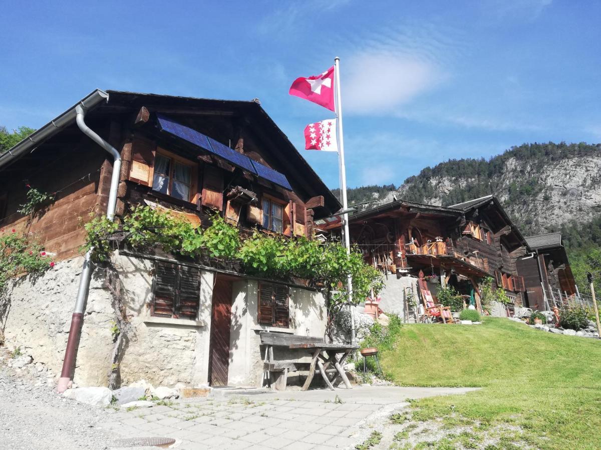 B&B Chalet Rustica Inden, Leukerbad Dış mekan fotoğraf