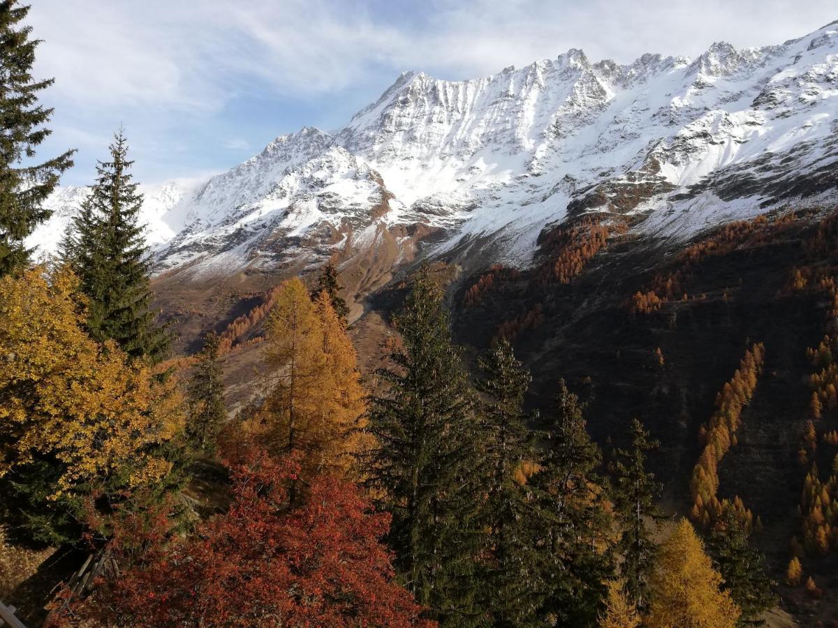 B&B Chalet Rustica Inden, Leukerbad Dış mekan fotoğraf
