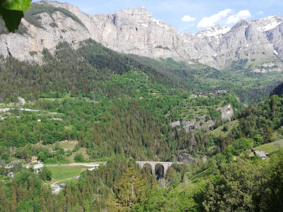 B&B Chalet Rustica Inden, Leukerbad Dış mekan fotoğraf