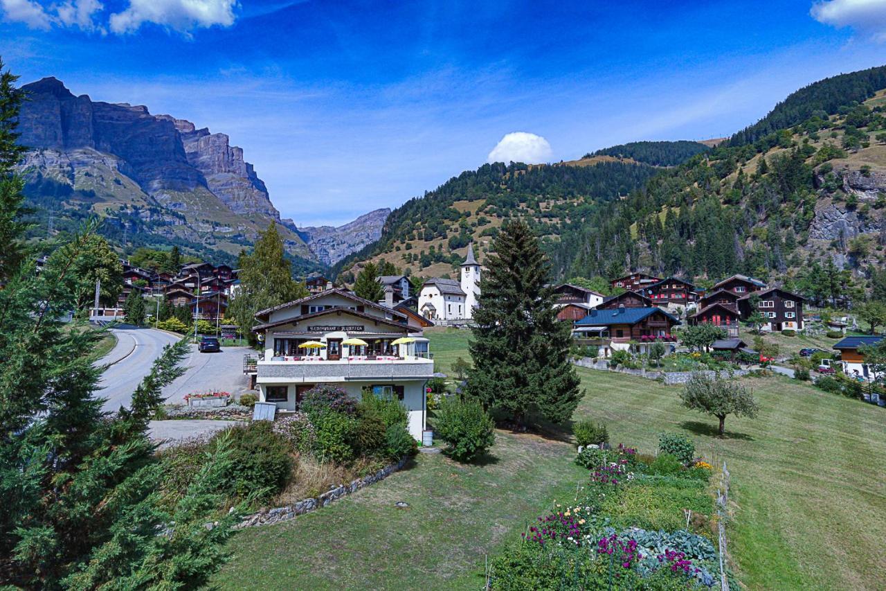 B&B Chalet Rustica Inden, Leukerbad Dış mekan fotoğraf