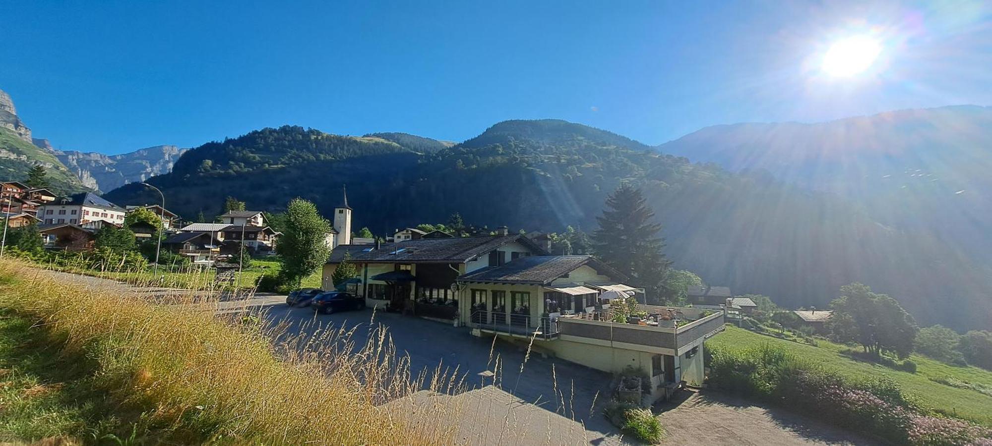 B&B Chalet Rustica Inden, Leukerbad Dış mekan fotoğraf